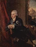 Ludwig Guttenbrunn, Portrait of prince Alexey Kurakine